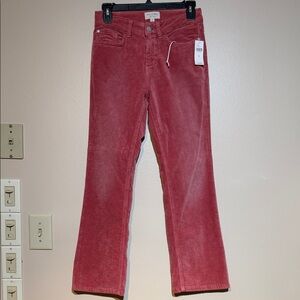 Pilcro yaya Women's  Corduroy Jeans in Deep Red